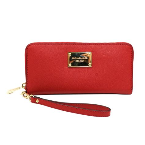 michael kors saffiano leather iphone wristlet